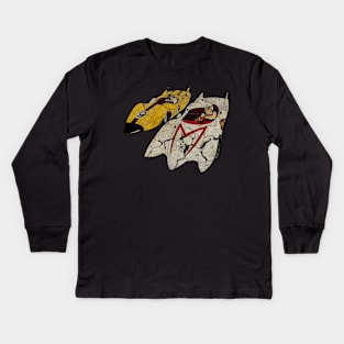 STONE TEXTURE -  SPEED RACER Kids Long Sleeve T-Shirt